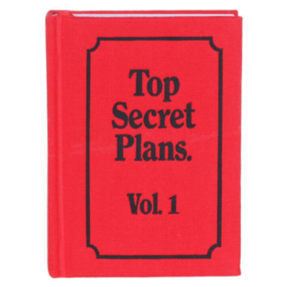 Top Secret Plans A7 Mini Notebook 