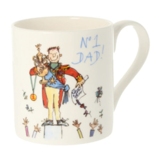 Quentin Blake Number 1 Dad 300ml Mug