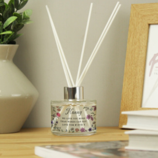 Personalised Wildflowers Reed Diffuser