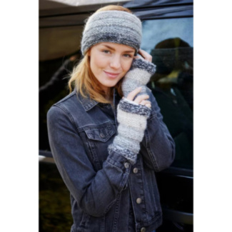 Sierra Nevada Smoke Fingerless Gloves