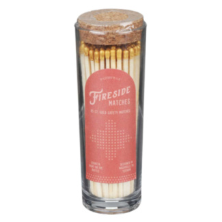 Fireside 85 Tall Safety Matches Gold