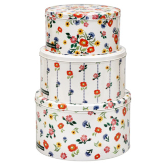 Poppies Set of Three Cake Tins