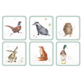 'The Country Set' Set of Six Coasters