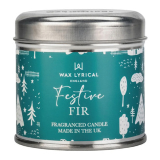Wax Lyrical Christmas Village Festive Fir 170g Tin Candle