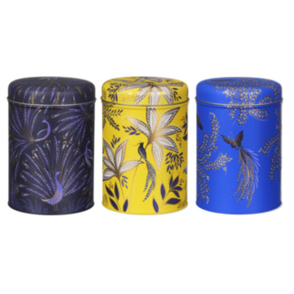 Anniversary Set Of Three Round Caddies