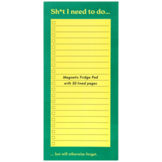 ‘Sh*t I Need To Do’ Magnetic Fridge Pad