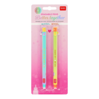 Better Together Set of 2 Valentines Erasable Gel Pens