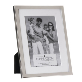 Silver-Plated Mounted Frame 4x6