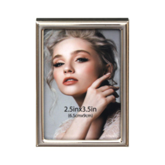 Silver Narrow Edge Frame 2.5x3.5