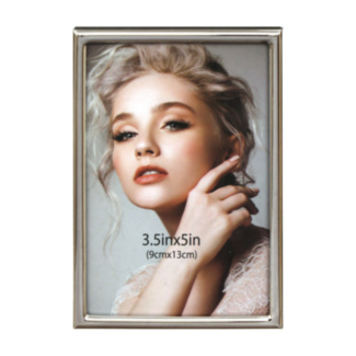 Silver Narrow Edge Frame 3.5x5