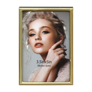 Gold Narrow Edge Frame 3.5x5