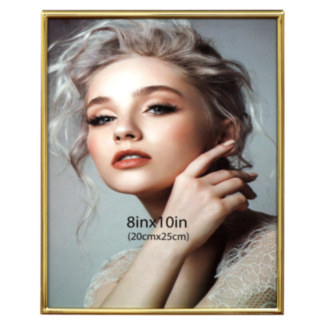 Gold Narrow Edge Frame 8x10