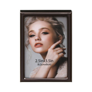 Gunmetal Narrow Edge Frame 2.5x3.5