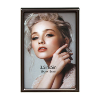 Gunmetal Narrow Edge Frame 3.5x5