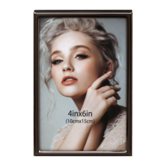 Gunmetal Narrow Edge Frame 4x6