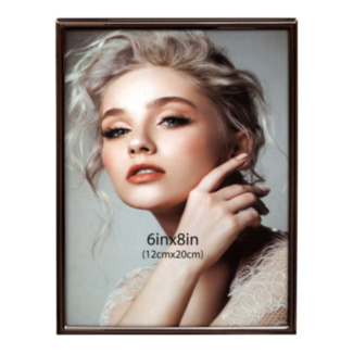 Gunmetal Narrow Edge Frame 6x8