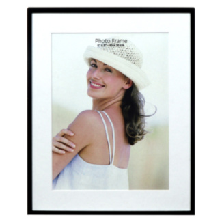 Black Narrow Edge Frame with Mount 6x8