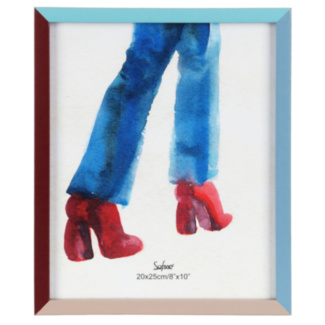 Multicolour Block Edge Photo Frame 8x10