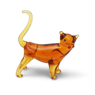 Glass Ginger Cat