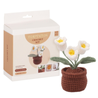 Crochet Kit – Flowers in Pot