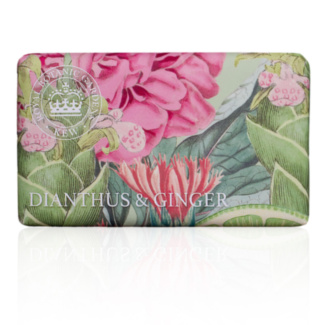 Kew Gardens Dianthus & Ginger 240g Luxury Shea Butter Soap