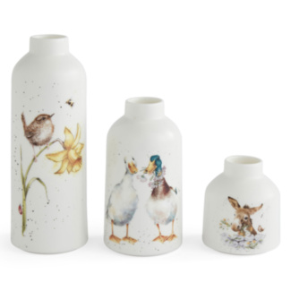 Set of Three Vases