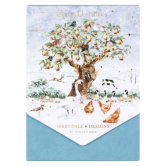 ‘The Twelve Days Of Christmas’ Birds Set Of 8 Christmas Cards
