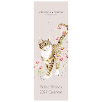 ‘Feline Friends’ 2027 Slim Calendar