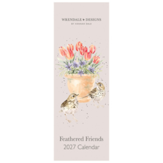 ‘Feathered Friends’ 2027 Slim Calendar