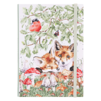 ‘Under the Oak Tree’ Fox Flexi B6 Notebook