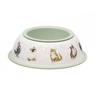‘Feline Friends’ Cat Bowl