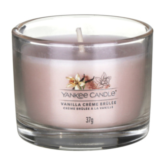 Vanilla Creme Brulee Single Signature Filled Votive
