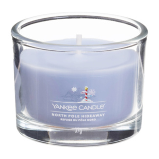 North Pole Hideaway Single Signature Filled Votive