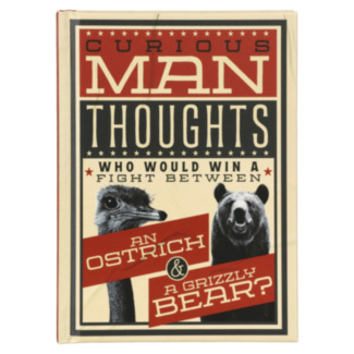 Curious Man Thoughts Book