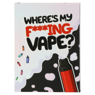 Where's My F***ing Vape: Funny Gift Book