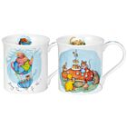 Tea Party Bute Set Of 2 Mugs