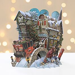 Me &amp; McQ What The Dickens! 3D Christmas Card | Temptation Gifts