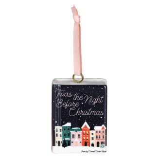 ‘Twas The Night Before Christmas’ Hanging Ornament