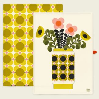 Atomic Flower Set of 2 Tea Towels