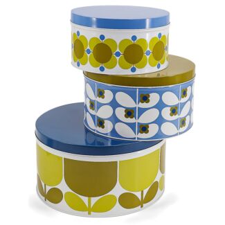 Sunflower/Sky Set of Nesting Cake Tins