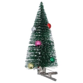 Bristle Christmas Tree with Baubles Decoration