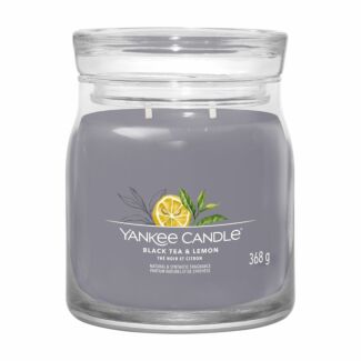 Black Tea & Lemon Signature Medium Jar Candle