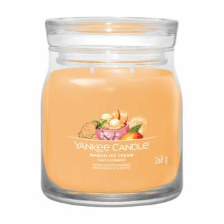 Mango Ice Cream Signature Medium Jar Candle