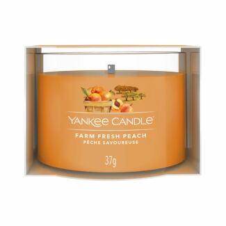 Farm Fresh Peach Single Signature Filled Votive