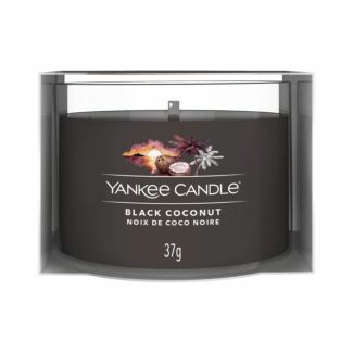 Black Coconut Single Signature Filled Votive