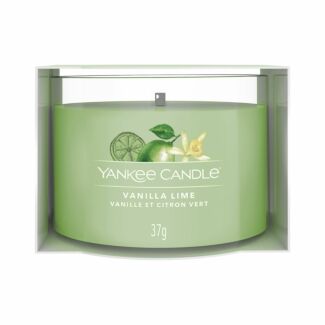 Vanilla Lime Single Signature Filled Votive