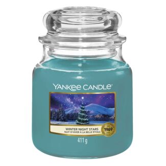 Winter Night Stars Medium Jar Candle