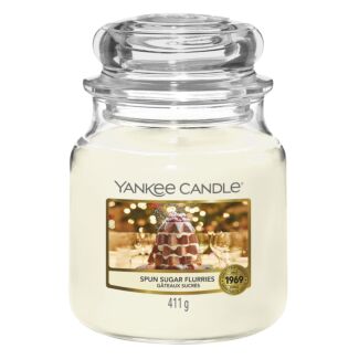 Spun Sugar Flurries Medium Jar Candle