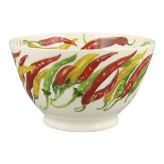 Vegetable Garden Chillies Medium Old Bowl