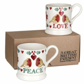 Christmas Joy Set Of 2 Mugs